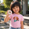 Rescue Cowgirl Button Pack | 3-Piece 58 mm Pin Back Set