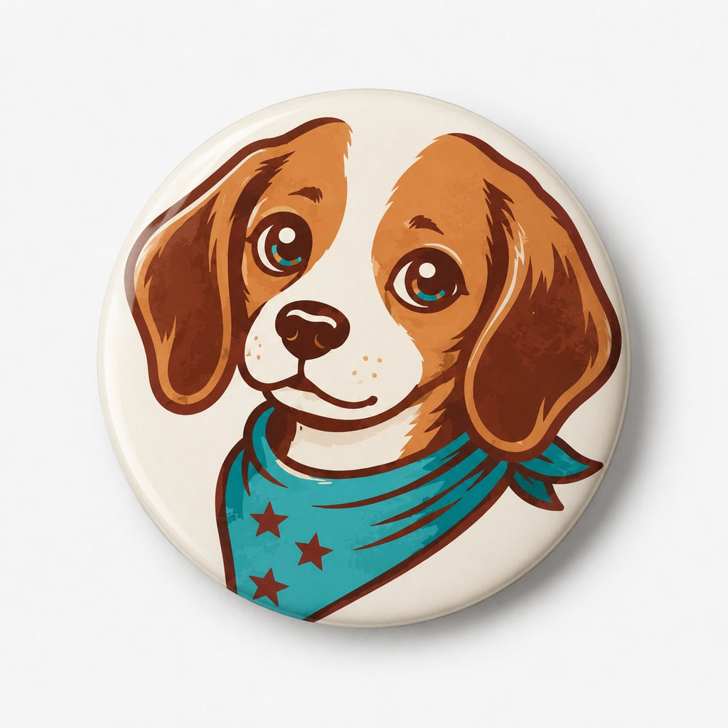 Rescue Cowgirl Button Pack | 3-Piece 58 mm Pin Back Set