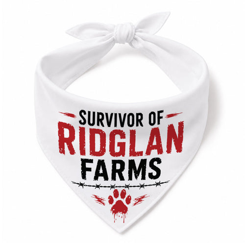Blue Beagle Ridglan Survivor Pet Bandana | Soft One-Sided Print